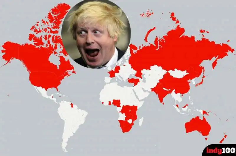 paesi insultati da boris johnson