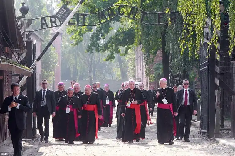 papa bergoglio a auschwitz  21