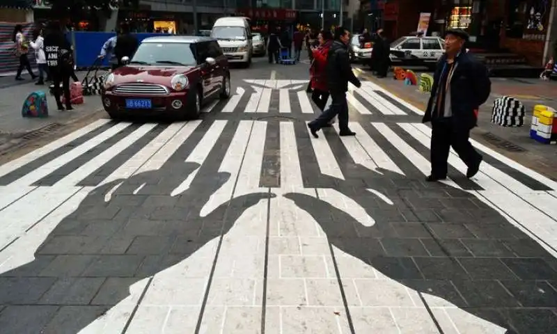 pianoforte in strada a chongqing