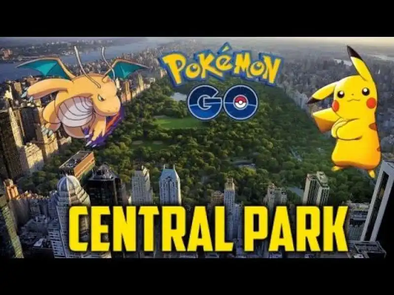 POKEMON GO CENTRAL PARK