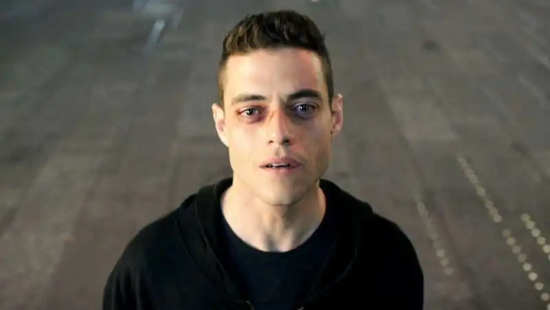 rami malek in mr robot