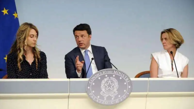 RENZI MADIA LORENZIN