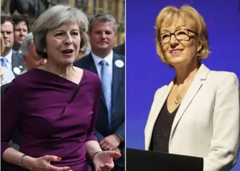 THERESA MAY ANDREA LEADSOM