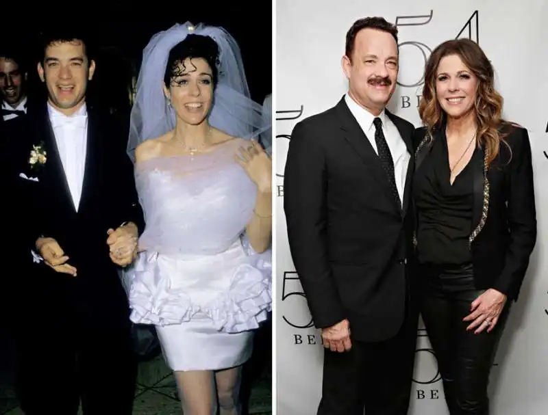 tom hanks e rita wilson   28 anni insieme