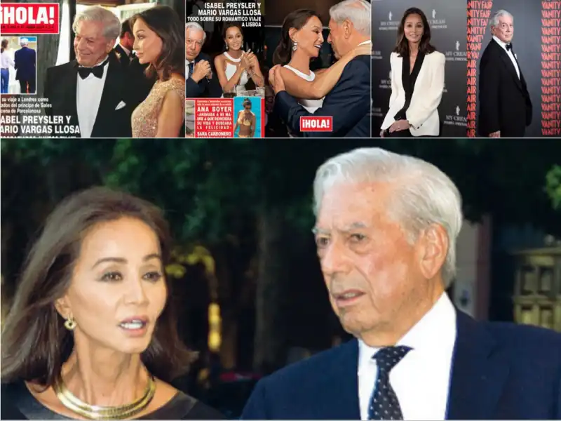 VARGAS LLOSA E ISABEL PREYSLER