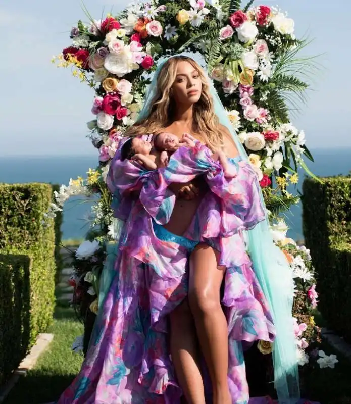 BEYONCE CON I FIGLI