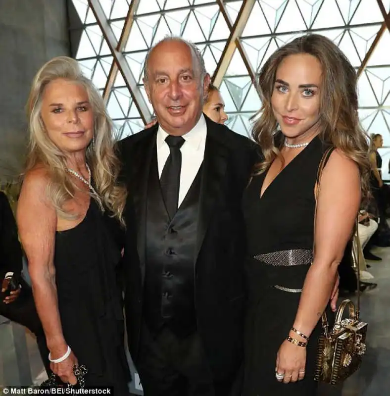 chloe green con il padre miliardario