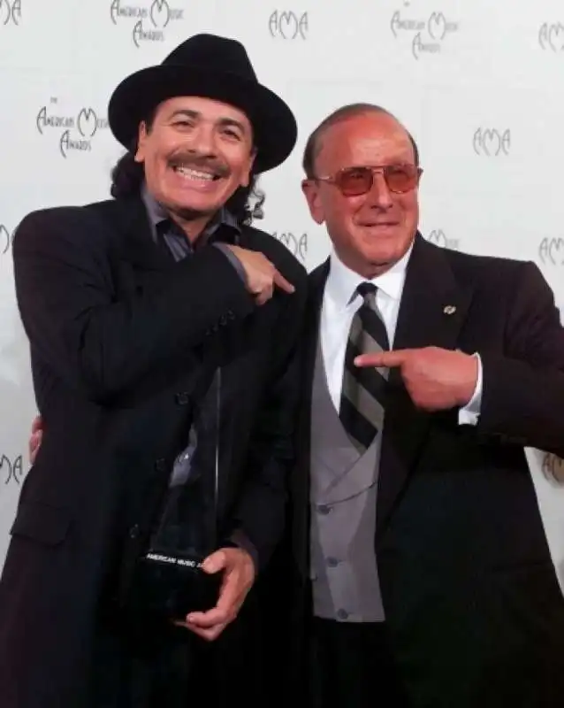 clive davis e santana