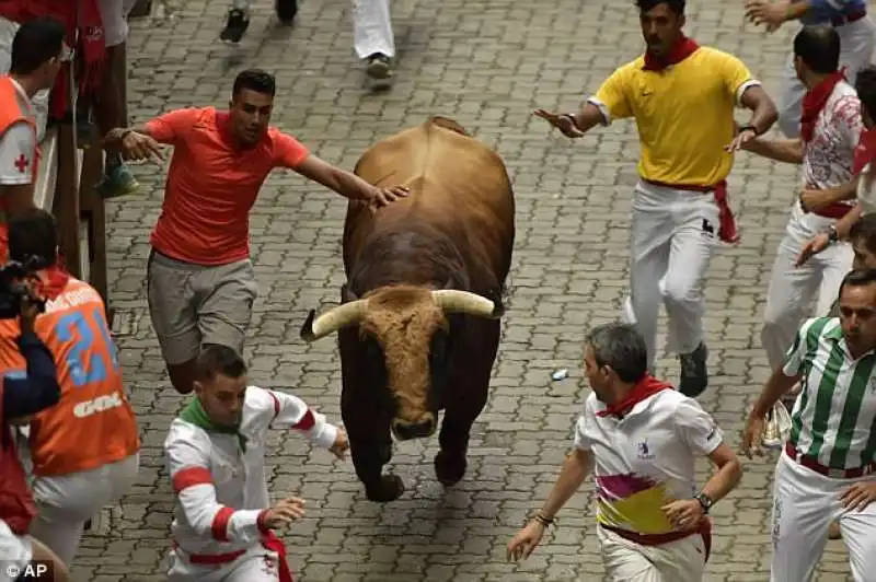 corsa dei tori a pamplona