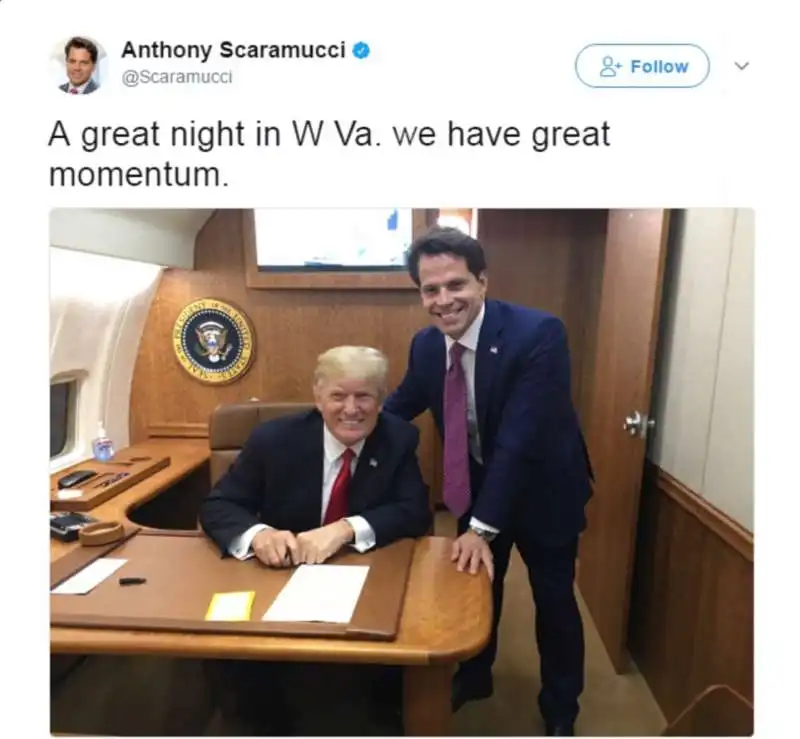 donald trump anthony scaramucci