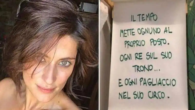 elisa isoardi risposta a salvini