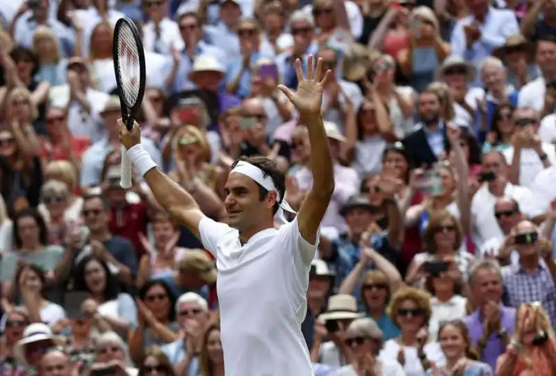 federer vince il suo ottavo wimbledon   