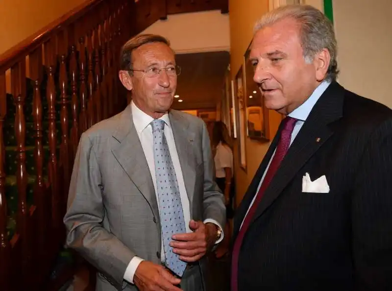 gianfranco fini  e giuseppe consolo