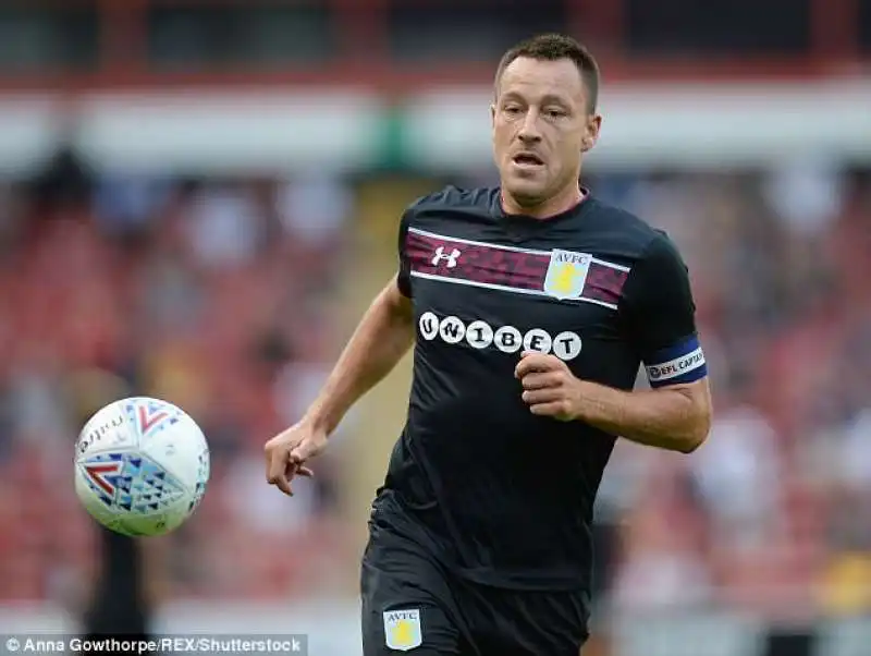 john terry ha firmato con aston villa