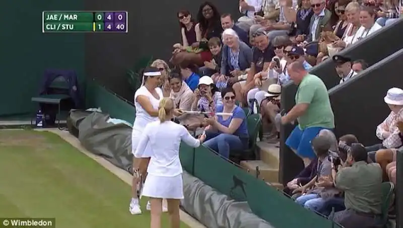 kim clijsters  e chris  quinn wimbledon