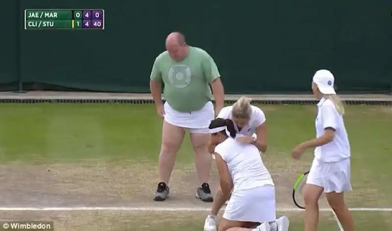 kim clijsters e chris  quinn wimbledon