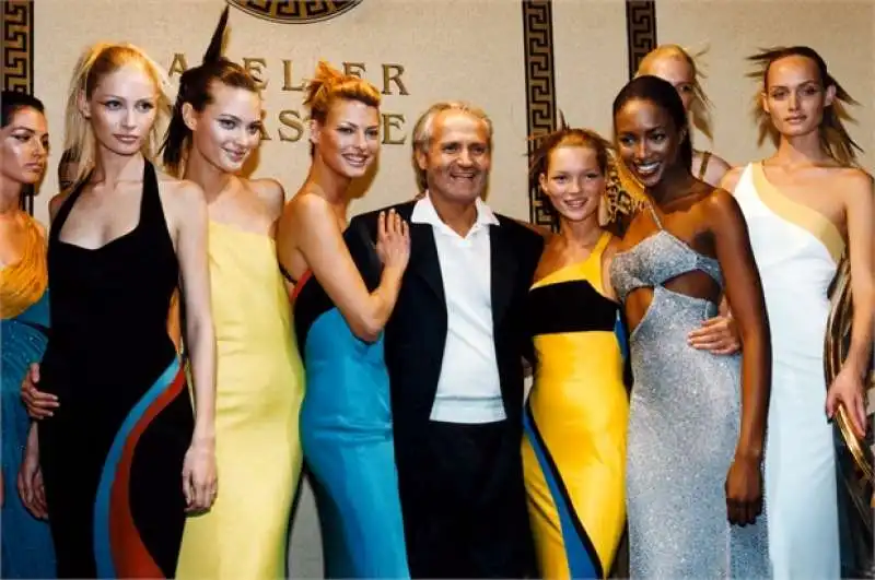 LE TOP MODEL DI GIANNI VERSACE