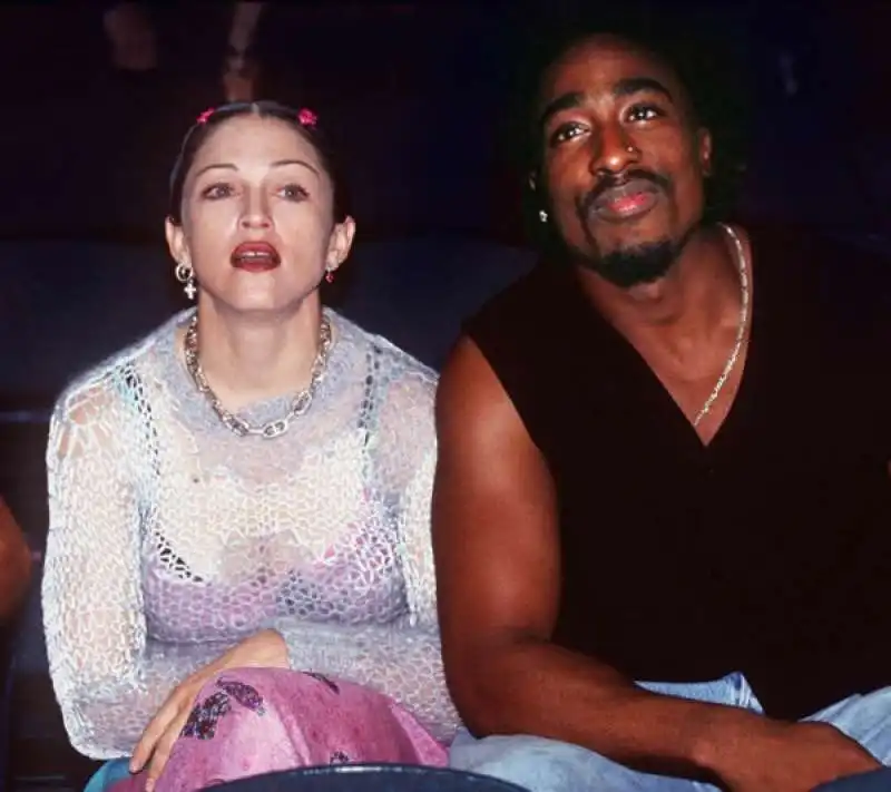 madonna  tupac shakur