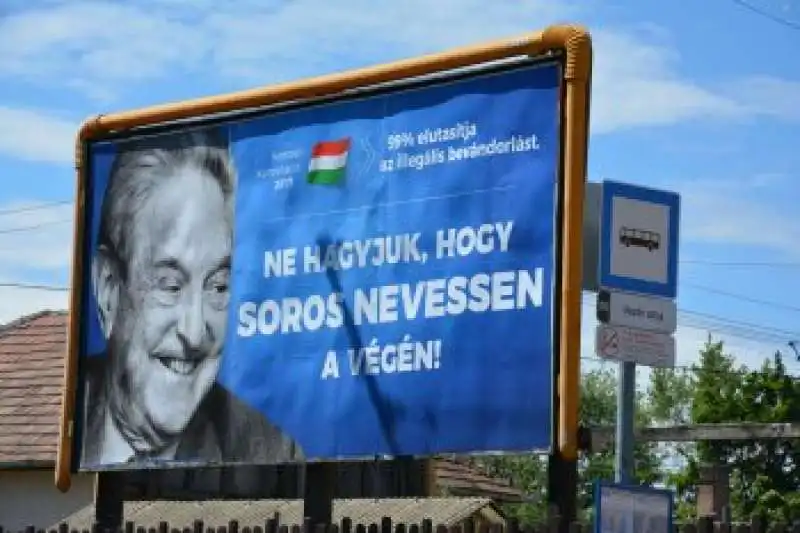 MANIFESTI ANTI SOROS