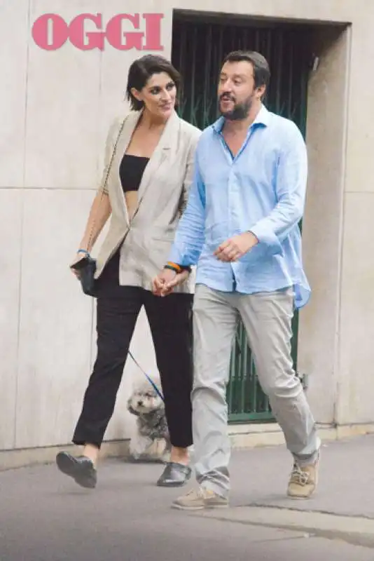 matteo salvini elisa isoardi  2