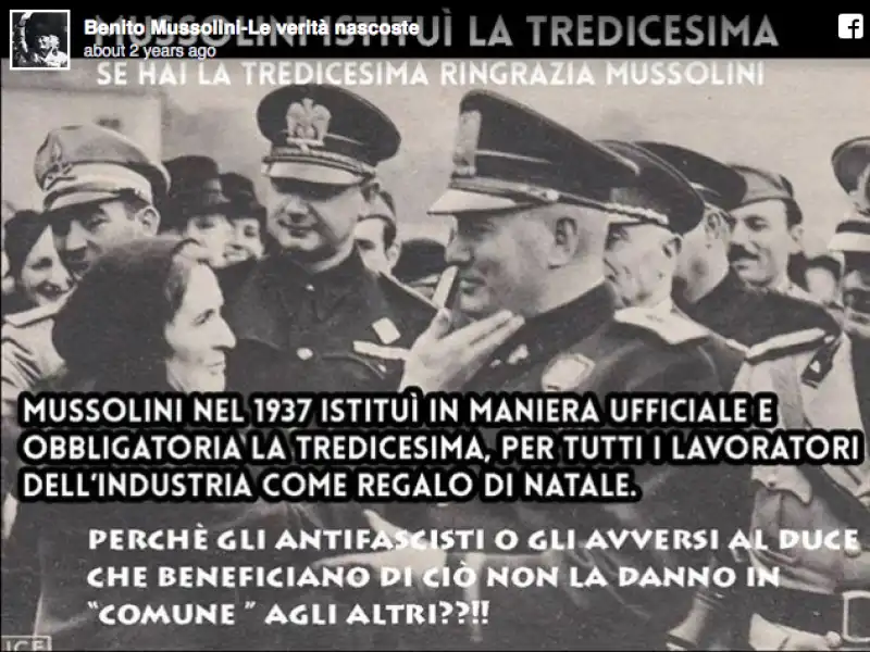 MUSSOLINI SOCIAL