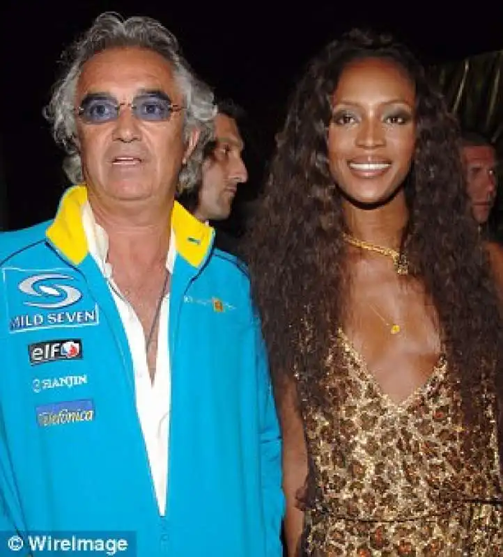 naomi e flavio briatore