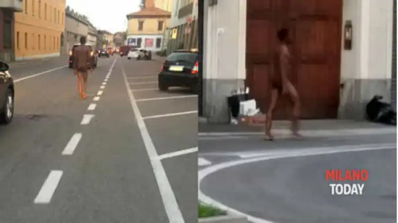 NIGERIANO NUDO A BUSTO ARSIZIO