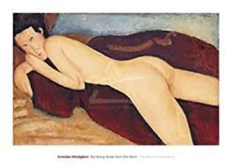 NUDO DISTESO DI SCHIENA DI MODIGLIANI  