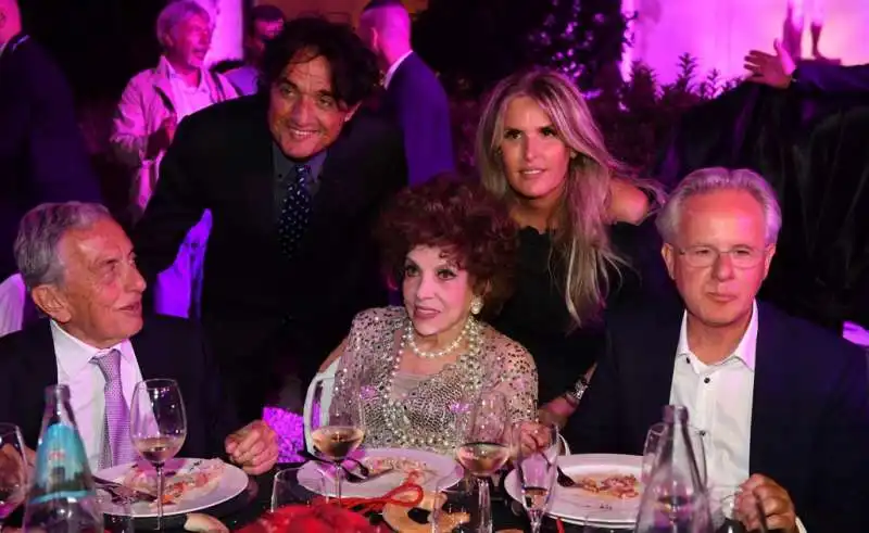 paolo arullani  gina lollobrigida  horacio pagani  tiziana rocca  giulio base