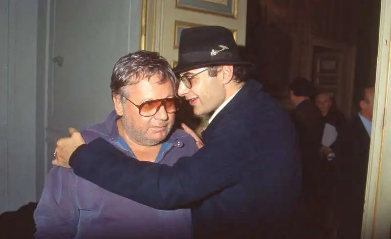 ROBERTO DAGOSTINO DAGO E PAOLO VILLAGGIO FOTO MARCELLINO RADOGNA