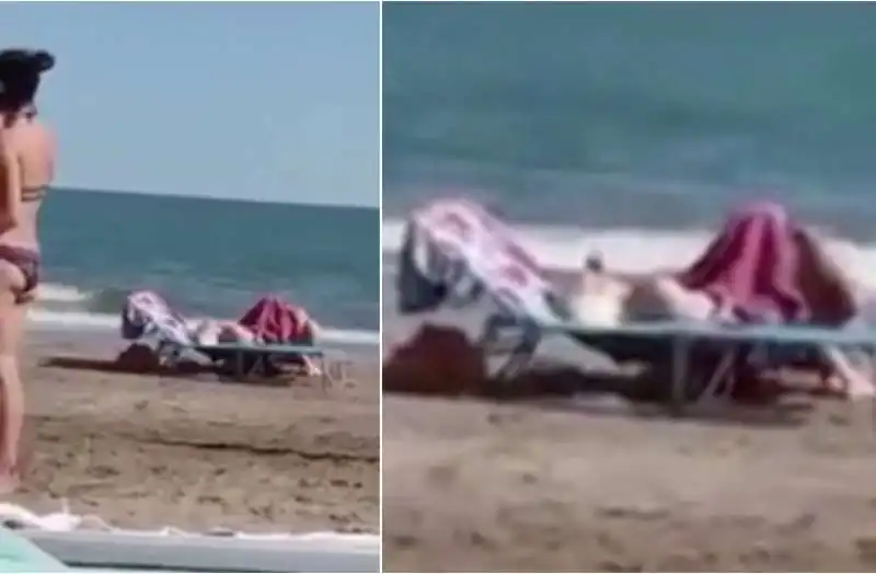 SESSO IN SPIAGGIA A JESOLO