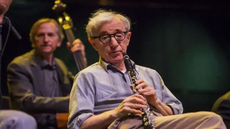 woody allen con la sua jazz band