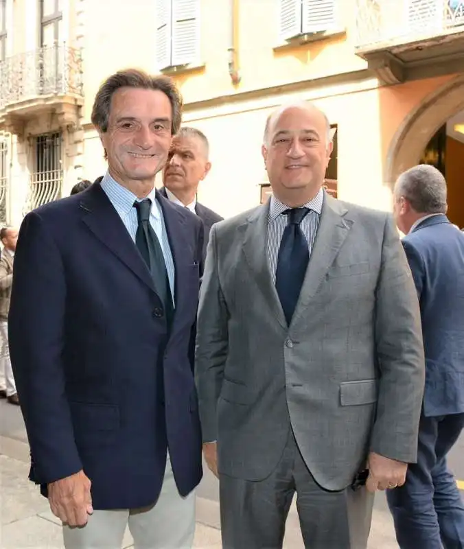 attilio fotana e bruno corda, prefetto di como