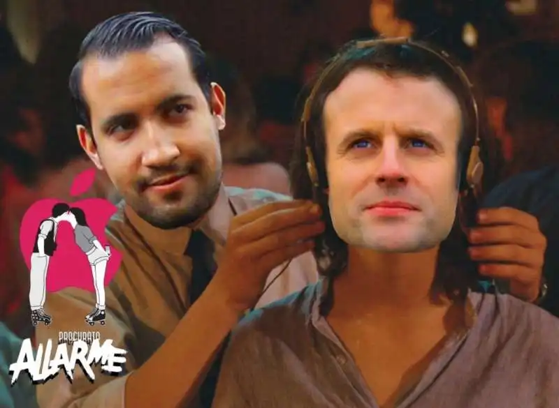 BENALLA E MACRON