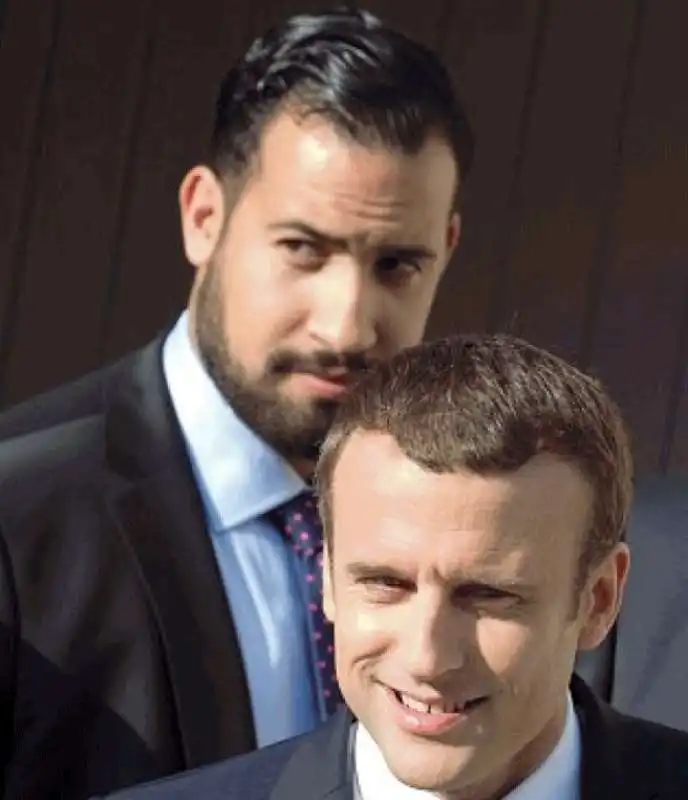 BENALLA E MACRON