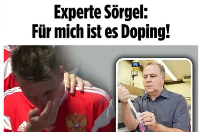 bild russia accuse doping