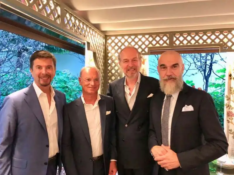 bulgari cenacolo riccardo signoretti - riccardo segre - arturo artom - giampiero bodino