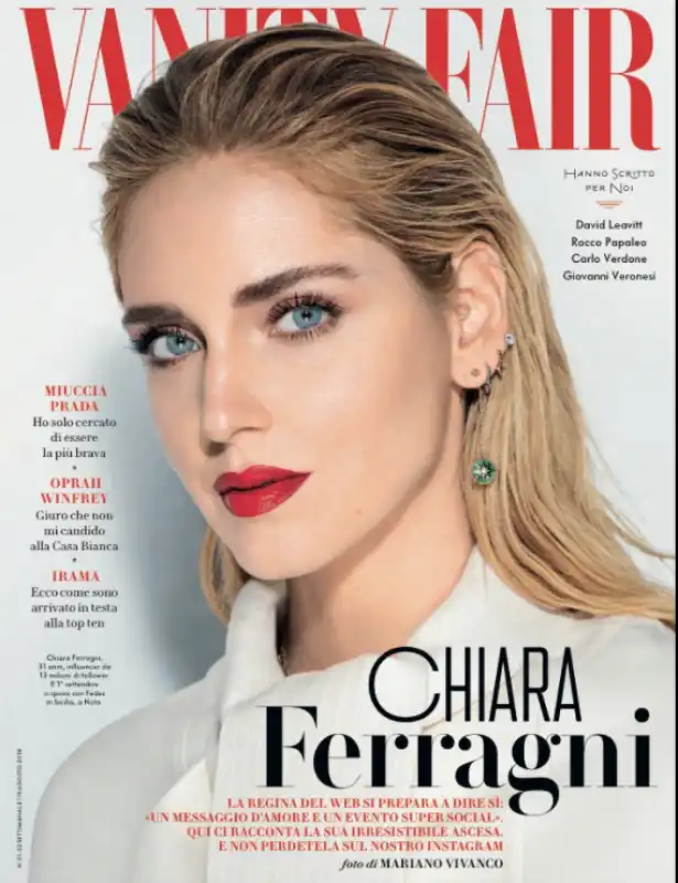 chiara ferragni vanity fair