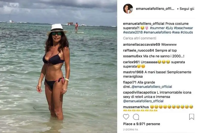 emanuela folliero al mare