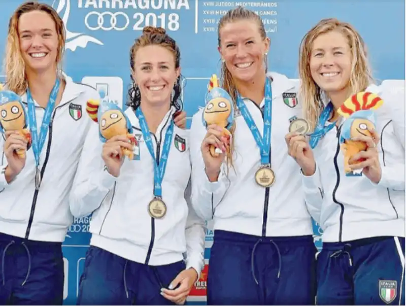 giochi mediterraneo atlete azzurre