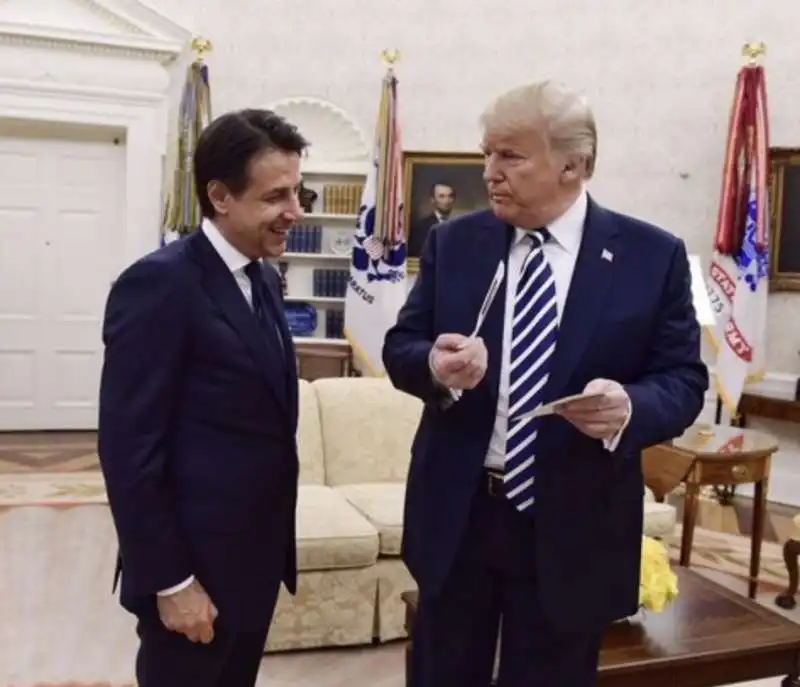 giuseppe conte donald trump 2