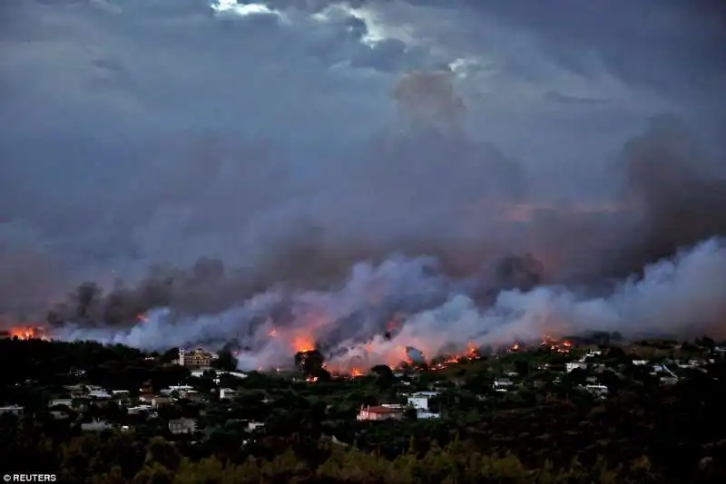 incendi grecia 