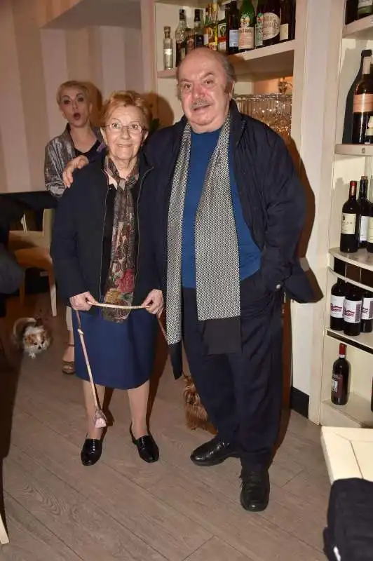 LINO BANFI E LA MOGLIE LUCIA ZAGARIA  