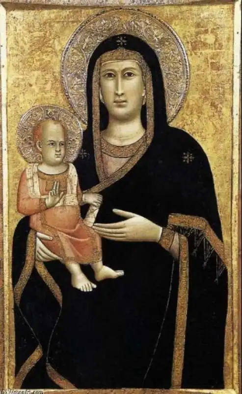 MADONNA CON BAMBINO DI GIOTTO