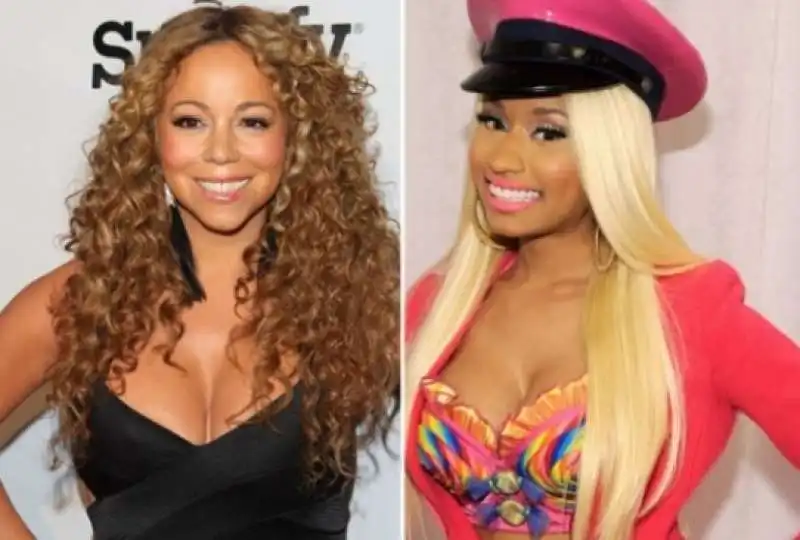 mariah carey e nicki minaj