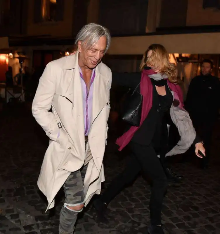 Mickey Rourke a Roma (le foto esclusive di Rino Barillari) 