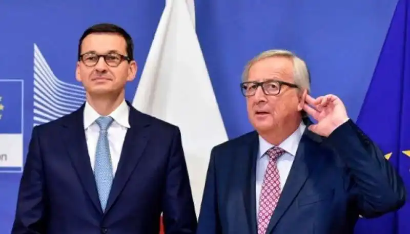 morawiecki juncker