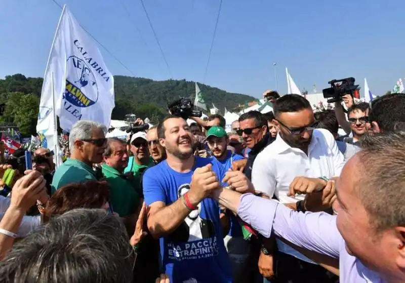 SALVINI A PONTIDA 2018  