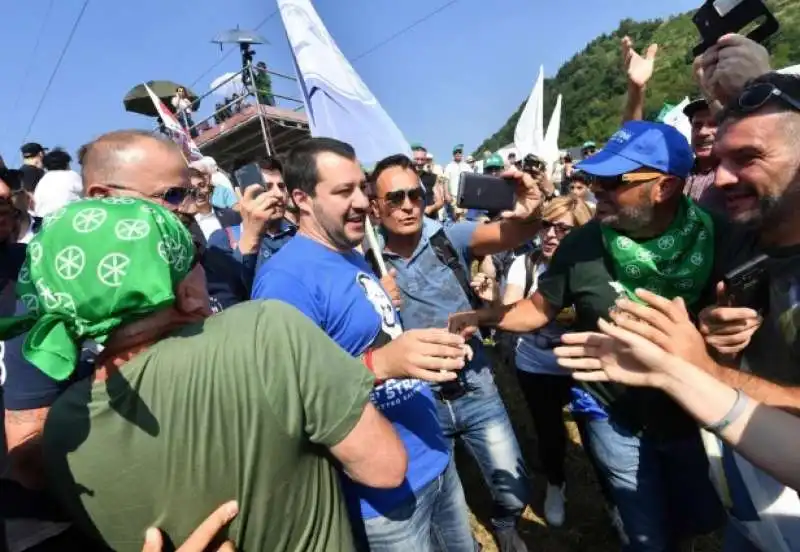 salvini a pontida 2018   4