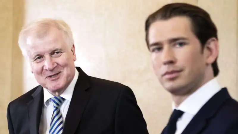 sebastian kurz horst seehofer 5